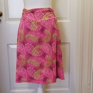 Pink Paisley Tranquility Colorado Clothing Skirt